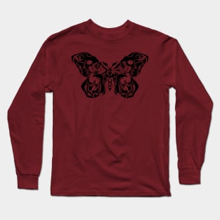 Tribal Moth Long Sleeve T-Shirt